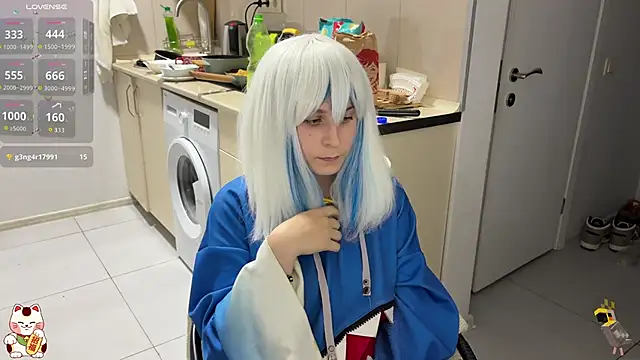 ShiroiFubuki online show from 11-05-25, 07:17