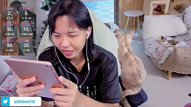 Kana G online show from 12-15-25, 08:42