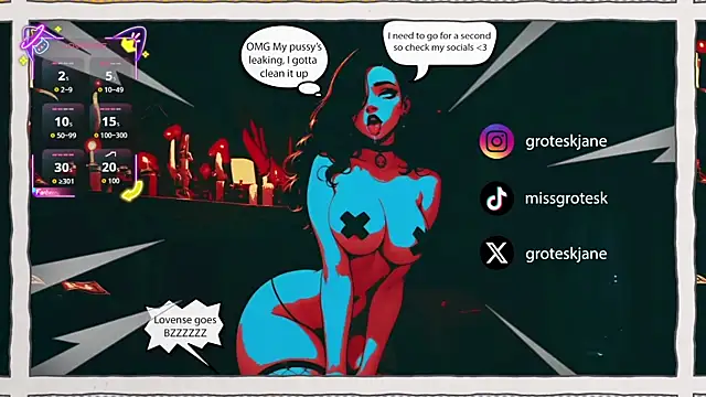 GroteskJane online show from 03-21-26, 08:02