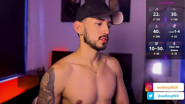 AxelKing1326 online show from 04-09-26, 09:10