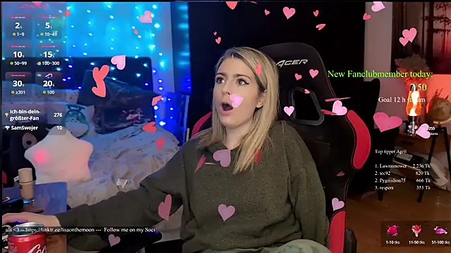 Lisaonthemoon online show from 04-12-26, 02:53