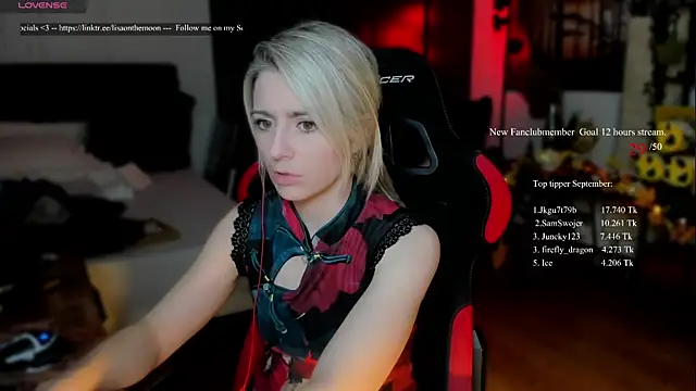 Lisaonthemoon online show from 09-28-25, 07:10