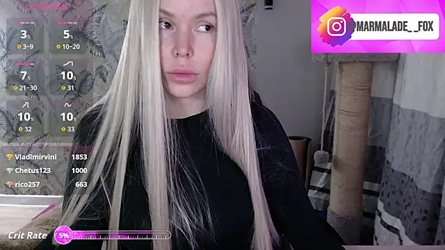 Marmalade Fox online show from 03-12-26, 04:22