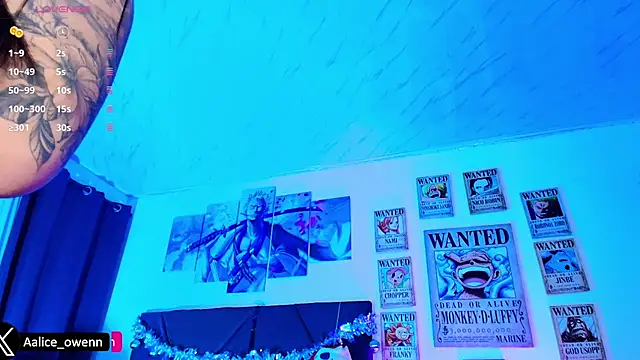 Aliceowenn online show from 12-21-25, 11:05