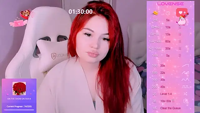 Snapshot of MissClarks chatting on 02-09-25, 02:07 MissClarks online show from 02-09-25, 02:07