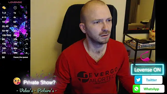 RealManHaveHairy online show from 05-11-26, 06:16