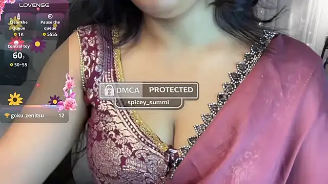 Snapshot of Spice-Summi chatting on 06-20-26, 07:08 Spice-Summi online show from 06-20-26, 07:08