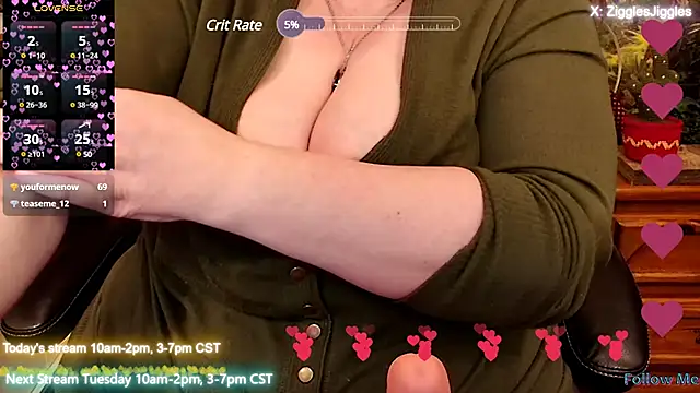 ZigglesJiggles online show from 02-10-25, 07:07