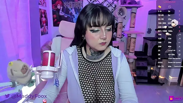 MaddyFooxx online show from 07-25-26, 11:00