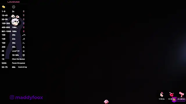 Snapshot of MaddyFooxx chatting on 04-24-26, 10:56 MaddyFooxx online show from 04-24-26, 10:56