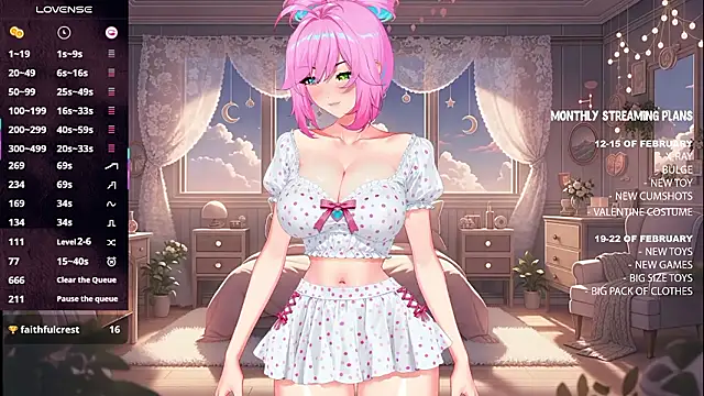 CosmicFaith online show from 02-08-26, 04:32