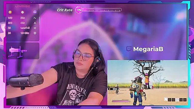 Snapshot of MegariaB chatting on 02-17-26, 04:43 MegariaB online show from 02-17-26, 04:43