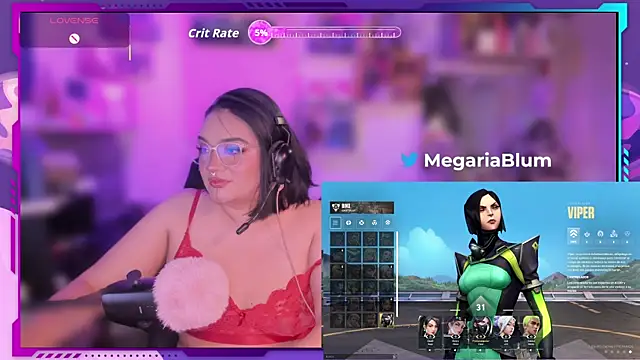 MegariaB online show from 12-16-25, 04:39