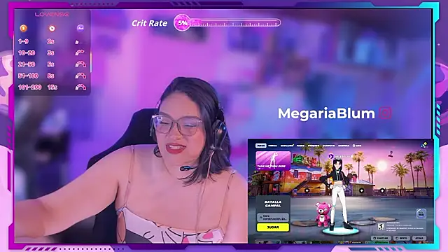 Snapshot of MegariaB chatting on 02-23-26, 04:47 MegariaB online show from 02-23-26, 04:47