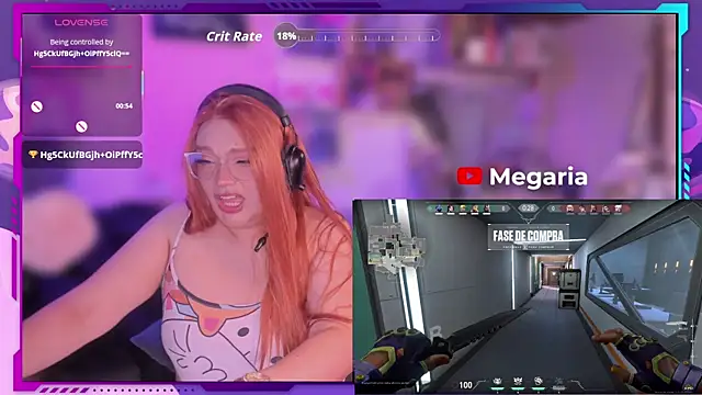 MegariaB online show from 12-18-25, 04:28