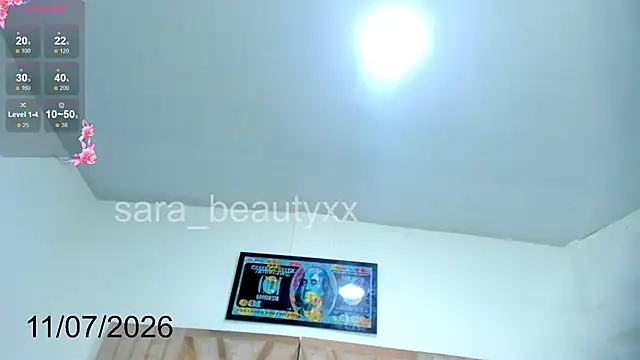 SARA BEAUTYXX online show from 07-11-26, 03:34