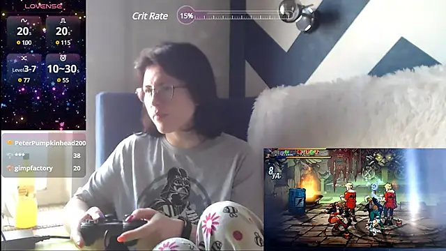 Snapshot of vaders_daughter chatting on 03-22-25, 08:08 vaders daughter online show from 03-22-25, 08:08