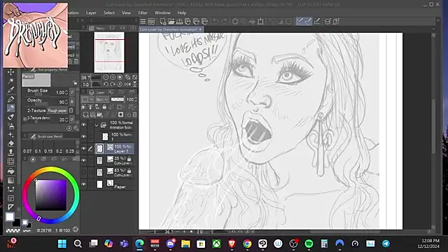 DrenchedArt online show from 12-12-24, 08:10