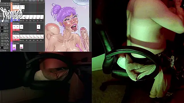 DrenchedArt online show from 10-04-25, 04:58