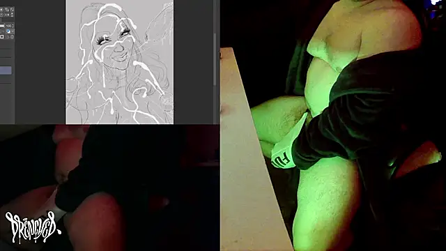 DrenchedArt online show from 02-02-25, 08:24