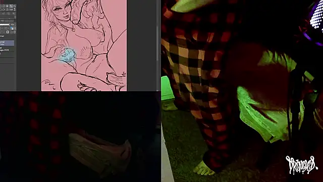 DrenchedArt online show from 10-31-25, 01:46