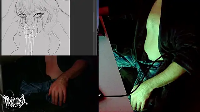 DrenchedArt online show from 12-12-24, 06:14