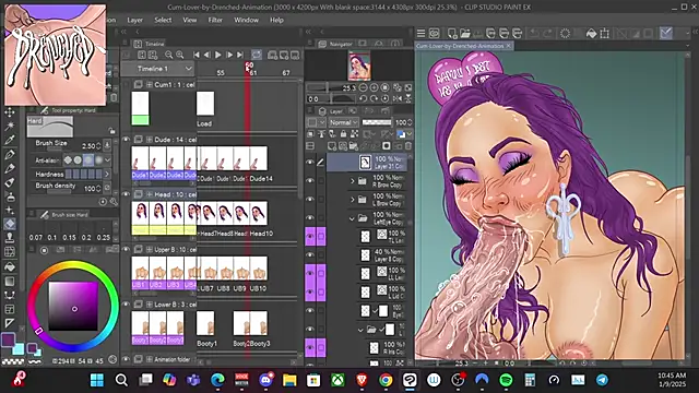 DrenchedArt online show from 01-09-25, 06:47