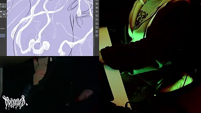 DrenchedArt online show from 02-04-25, 07:51