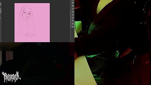 DrenchedArt online show from 02-21-25, 07:23