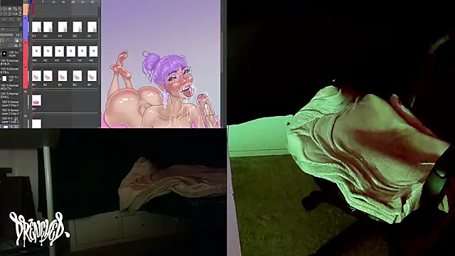 DrenchedArt online show from 09-22-25, 05:02