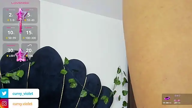 CurvyViolet online show from 02-01-25, 11:31