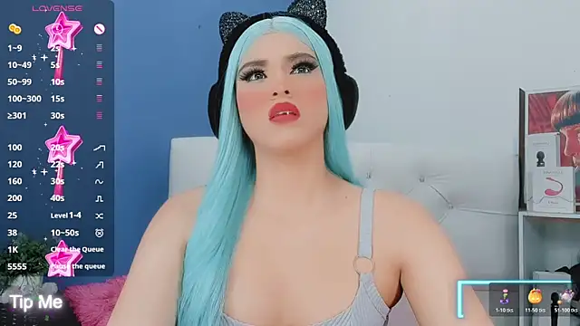 valentina princess  online show from 11-17-25, 07:45