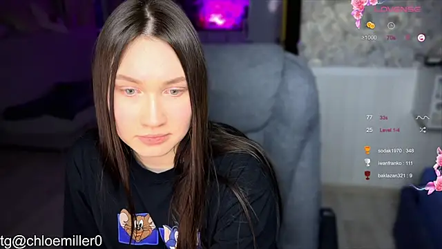 Snapshot of ChloeMillerMeow chatting on 02-03-25, 10:43 ChloeMillerMeow online show from 02-03-25, 10:43
