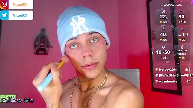 Snapshot of visaelX chatting on 03-18-25, 12:51 visaelX online show from 03-18-25, 12:51