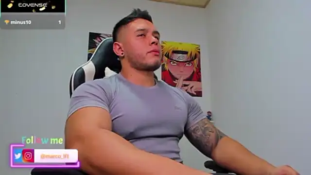 Snapshot of Marco_diaz1 chatting on 06-08-26, 08:53 Marco diaz1 online show from 06-08-26, 08:53