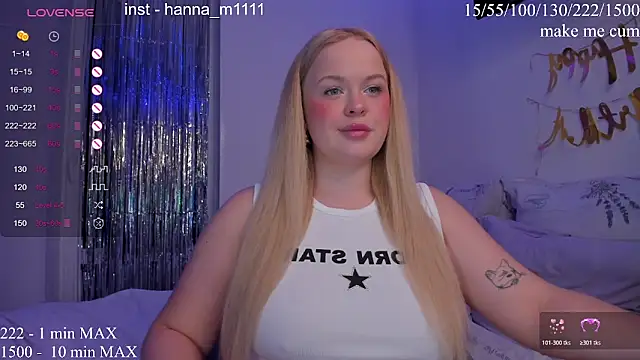 Snapshot of HANNA_MONTANAS chatting on 03-16-26, 04:32 HANNA MONTANAS online show from 03-16-26, 04:32