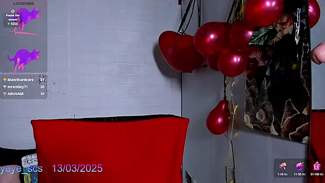 Snapshot of Yeye_scs chatting on 03-13-25, 03:39 Yeye scs online show from 03-13-25, 03:39