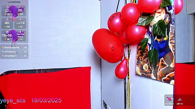 Snapshot of Yeye_scs chatting on 03-18-25, 06:50 Yeye scs online show from 03-18-25, 06:50