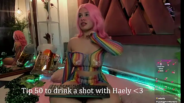 Haelycute online show from 03-16-25, 04:34