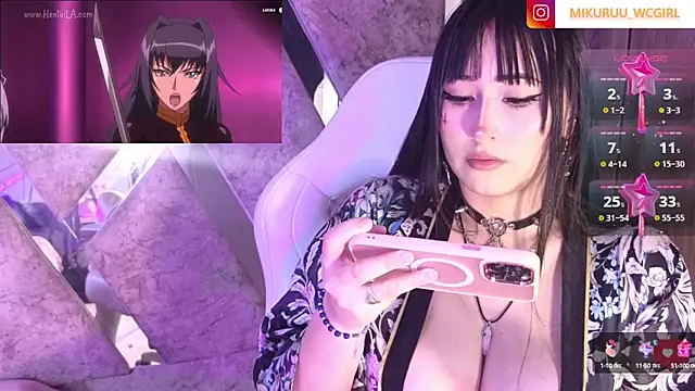 mikuru hara online show from 03-16-25, 06:09