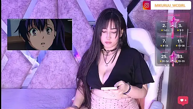 mikuru hara online show from 03-21-25, 03:55