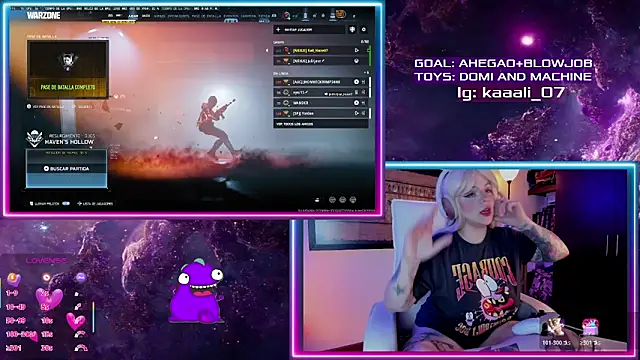 Irinaa Scarlett online show from 03-20-26, 01:50