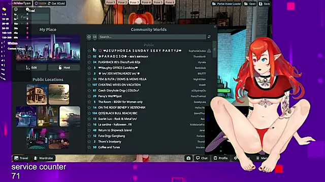 NikkoTyan online show from 11-02-25, 02:33