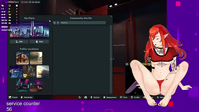 NikkoTyan online show from 10-30-25, 04:37