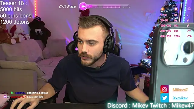 Mikev online show from 12-18-25, 07:07