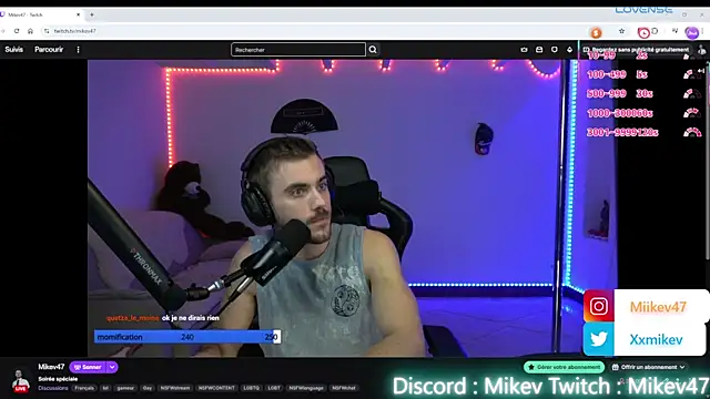 Mikev online show from 09-18-25, 06:11