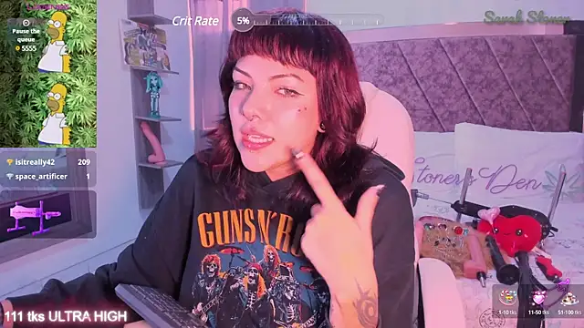 Snapshot of Sarah-Stoner chatting on 03-10-25, 09:40 Sarah-Stoner online show from 03-10-25, 09:40