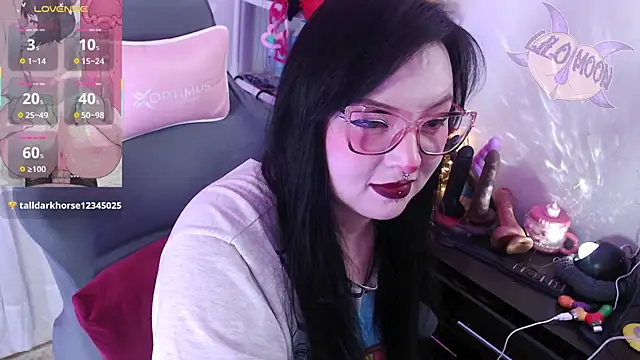 Snapshot of LiloMoon69 chatting on 09-26-25, 01:07 LiloMoon69 online show from 09-26-25, 01:07