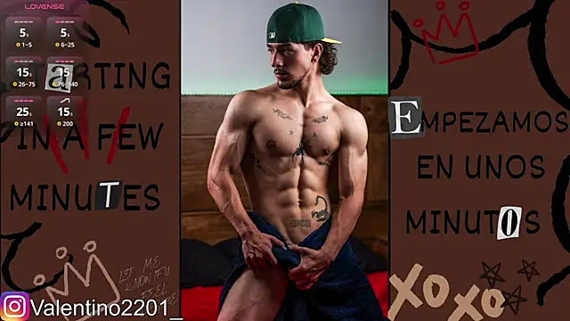 Valentino Xander online show from 07-16-26, 12:29
