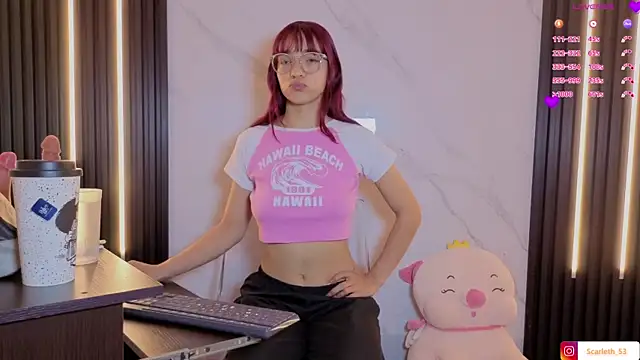 Scarlet Red  online show from 11-28-25, 12:05